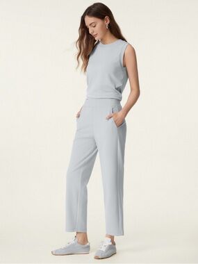OGL Crewneck Tee Tank & Mid Rise Tapered Pants Travel/Lounge Set